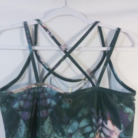 CALIA Print Tank Double Strap Carrie Underwood Athletic Yoga Size Small - Picture 6 of 7